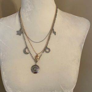 Three tier necklace fashion jewelry